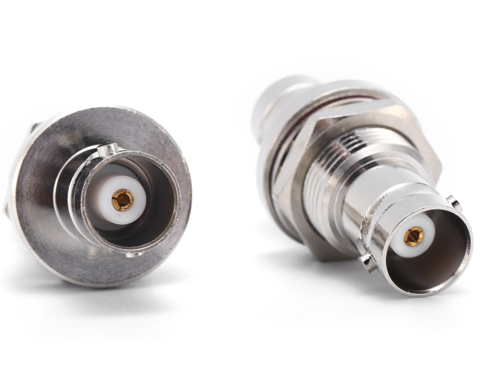 RF Adapter BNC double female bulkhead