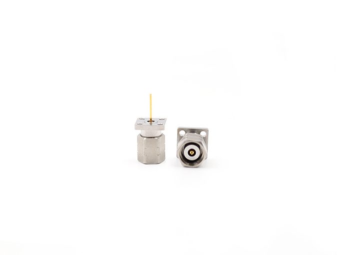 RF Connector 2.4mm Male Flange Mount