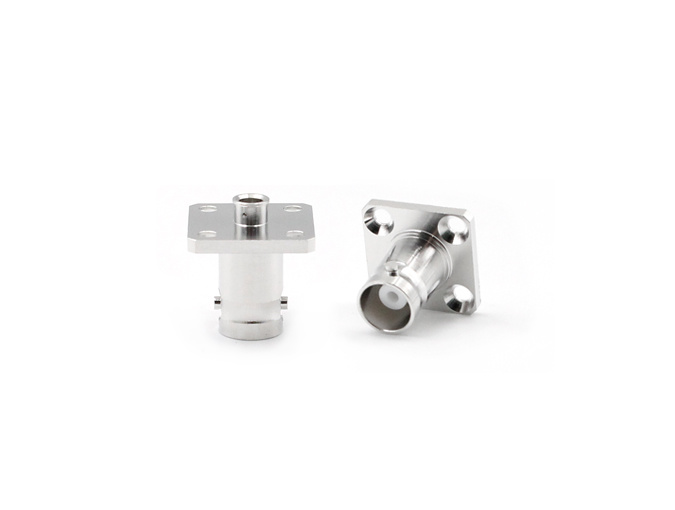 BNC Female Flange Connector For .141 Cable
