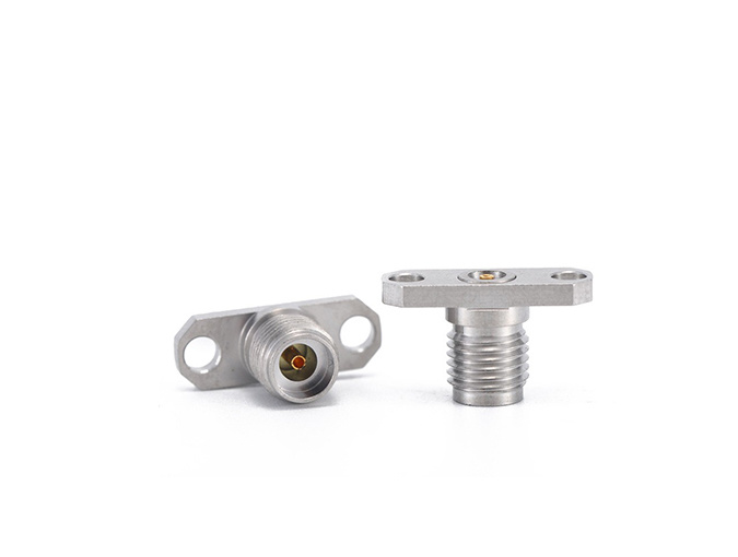 2.92mm母头法兰安装精密射频连接器2.92-KFD0.5G