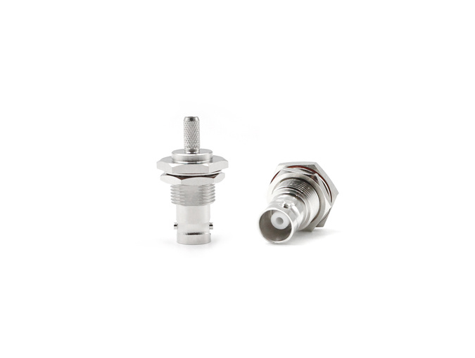 BNC Female Bulkhead Connector for RG58 Cable