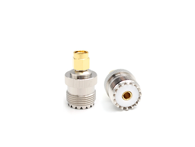 RF Adapter UHF Female to SMA Male