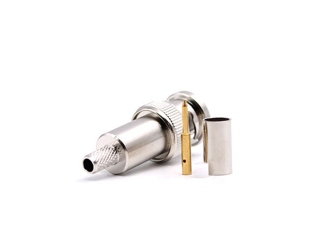 MHV Male connector for RG58/LMR195 cable