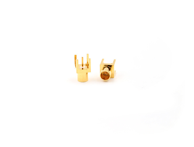 RF Connector 75Ω MCX Female PCB Mount