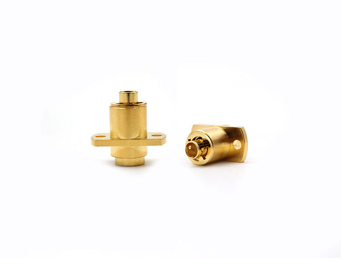RF Connector BMA Female Flange Mount .141 Cable BMA-KFB3