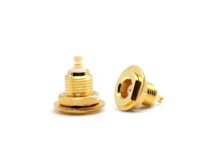 RF Connector MCX Female Bulkhead