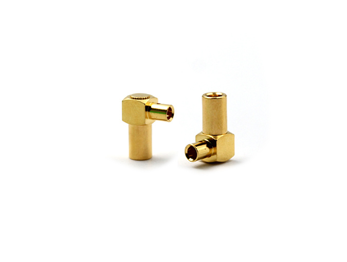 SSMB Female Right Angel Connector for RG405 Cable