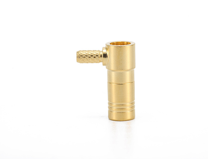 SMB female right angle RF coaxial Connector