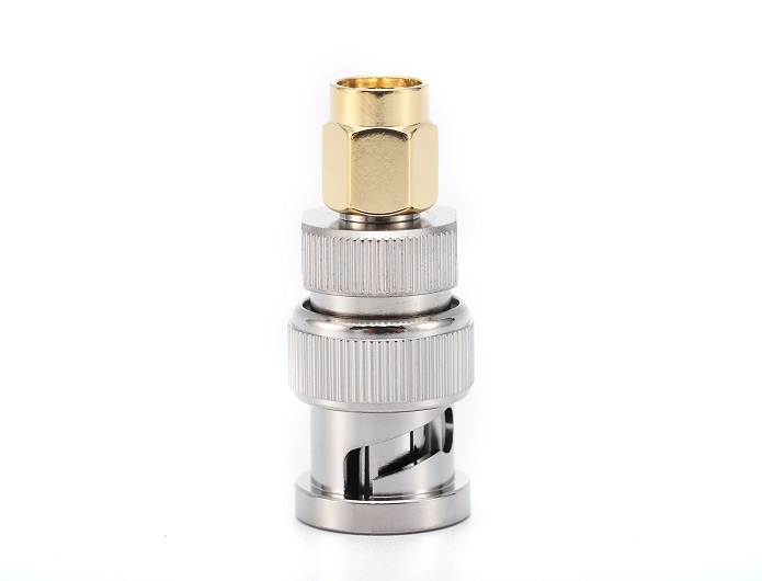 BNC male to SMA male RF Coaxial Adapter