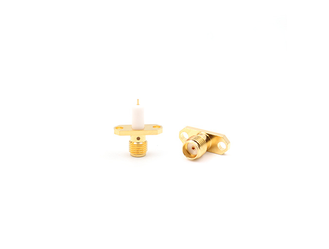 RF Connector ISMA Female Flange Mount
