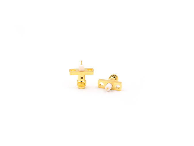 RF Connector SSMA Female Flange Mount