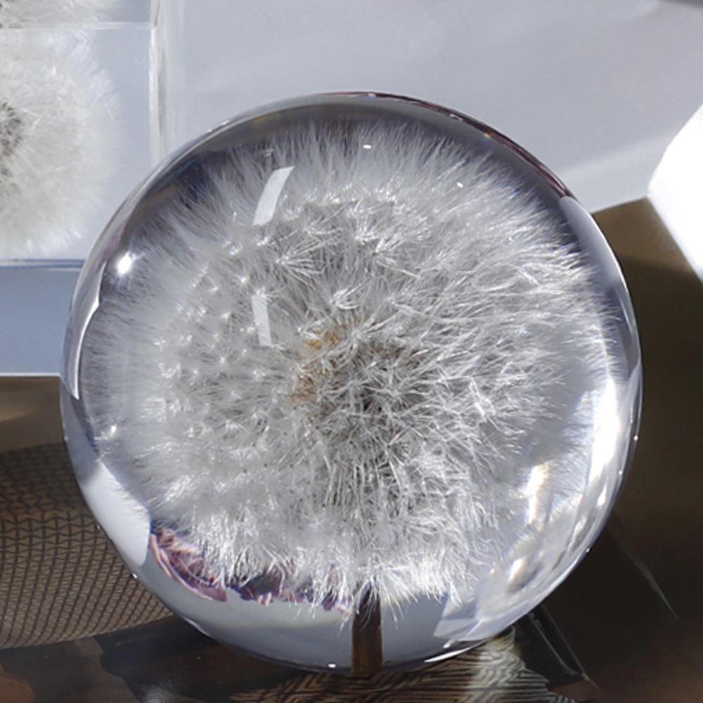 Dandelion paperweight