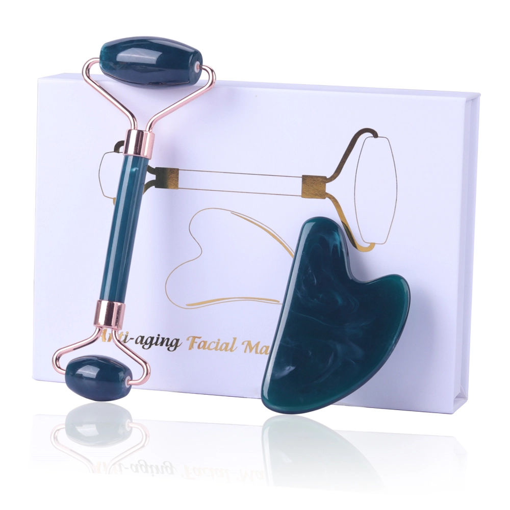 Jade roller gua sha set