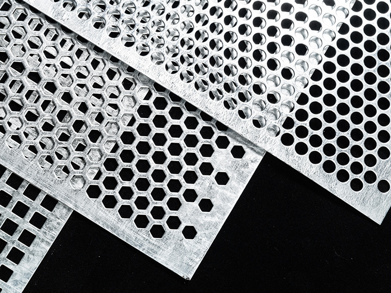 Where are stainless steel punching plates usually used?