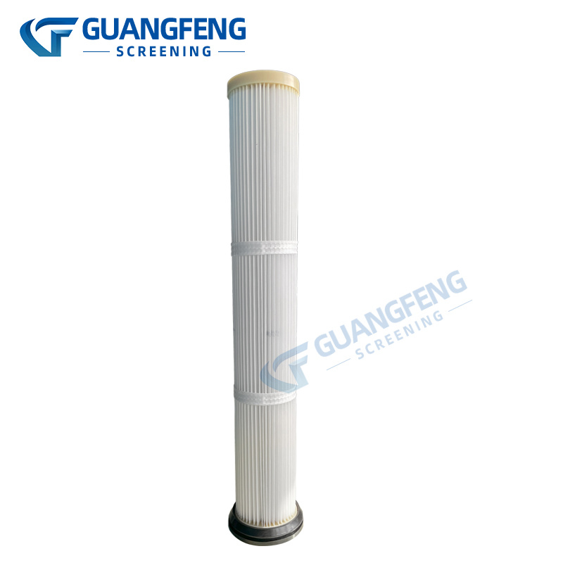 Industrial dust filter cartridge Environmentally friendly dust removal filter cartridge can be customized