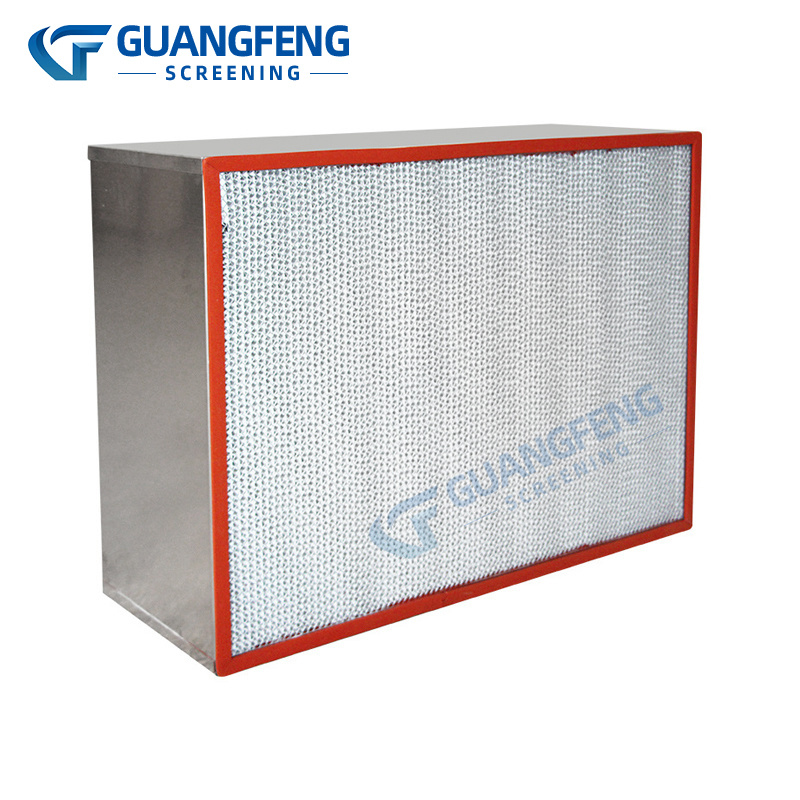High Temperature Resistant Plate Filter ,  Industrial Oven Air Filter
