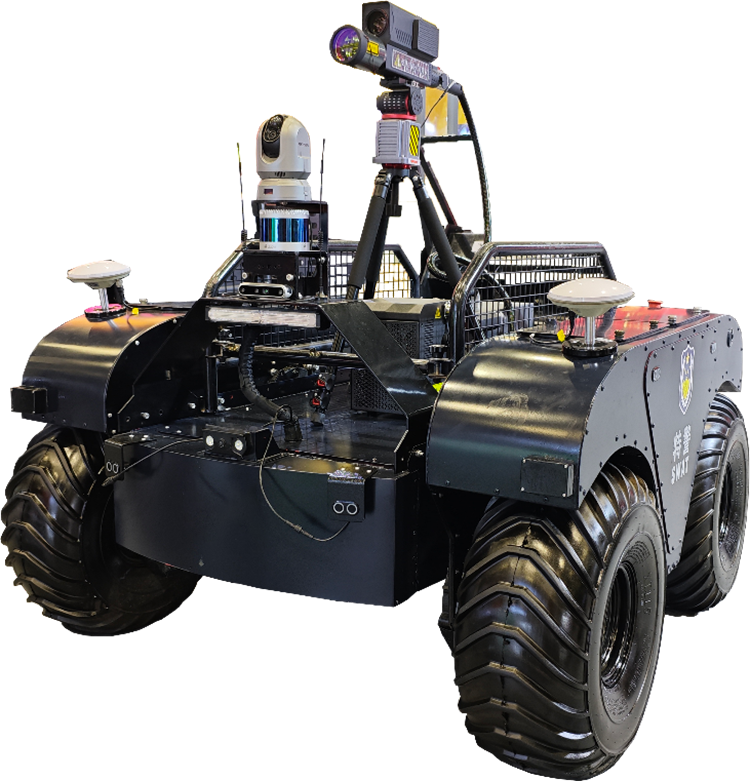 Beetle - All Terrain Unmanned Laser Intelligent Patrol Vehicle