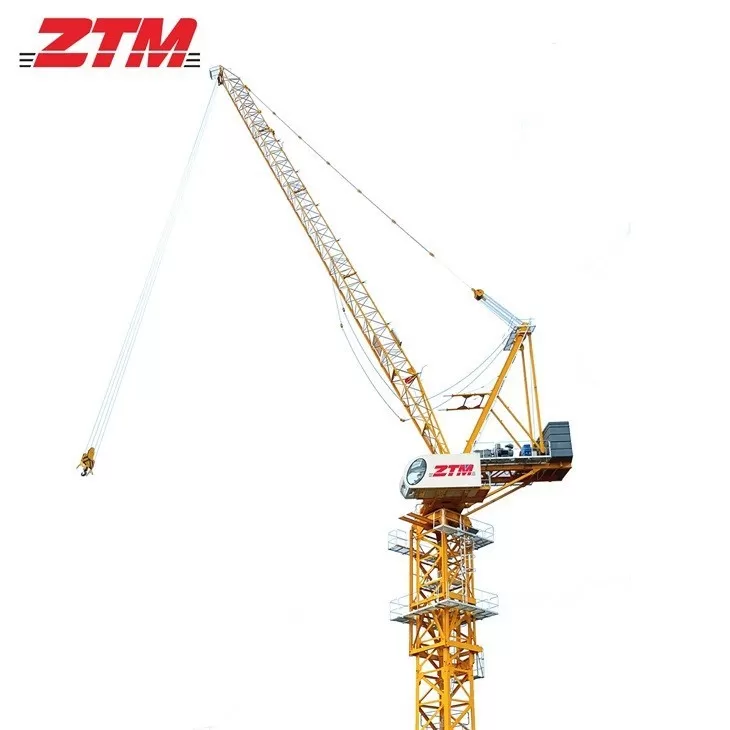 ZTL126 Luffing Tower Crane 6t Capacity 45m Jib Length Hoisting Equipment