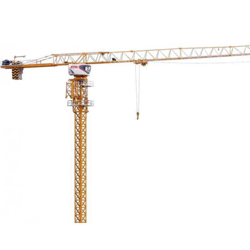 ZTT86 Flattop Tower Crane 6t Capacity 56m Jib Length 1.2t Tip Load Hoisting Equipment