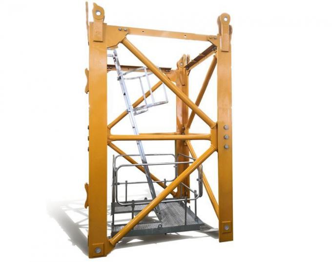ZTT86X Flat-Top Tower Crane 6t Capacity 56m Jib Length 1.2t Tip Load Hoisting Equipment