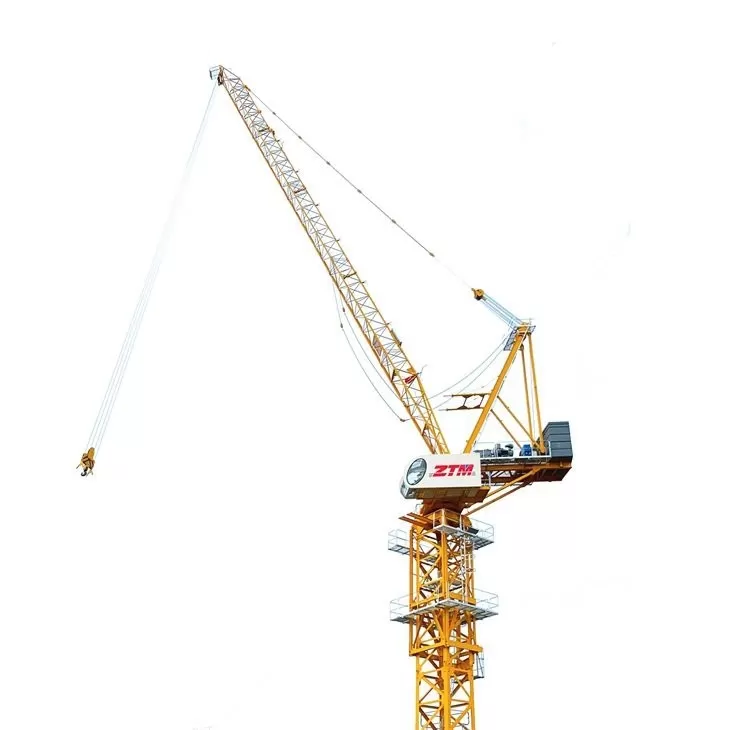 ZTL126 Luffing Tower Crane 6t Capacity 45m Jib Length Hoisting Equipment