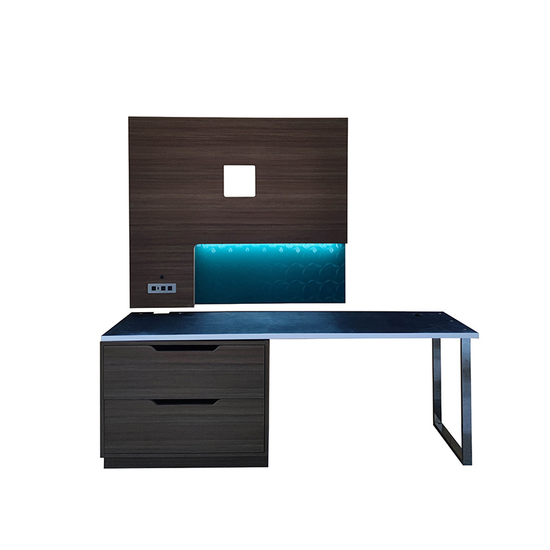 Desk combination cabinet