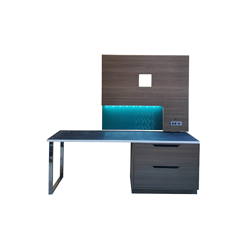 Desk combination cabinet