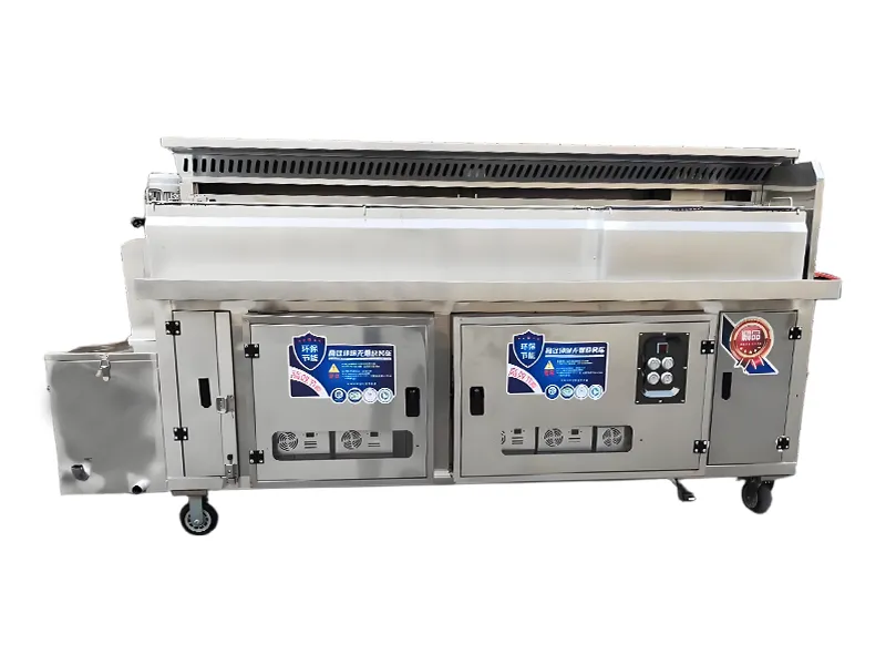 Smokeless purification barbecue truck Smokeless purification barbecue truck
