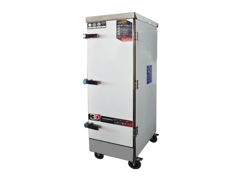 Vertical tray PE electric rice steamer