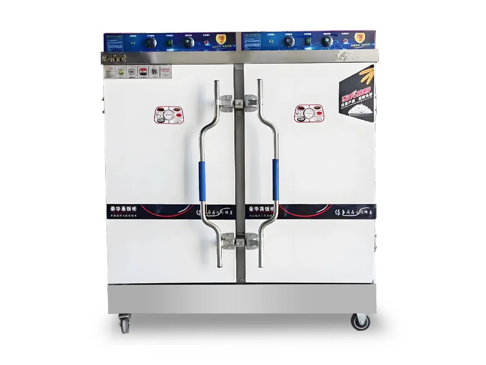 Engineering Timing and temperature steamer cabinet