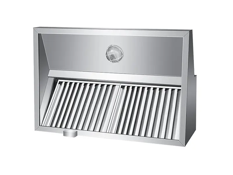 Stainless steel fume hood