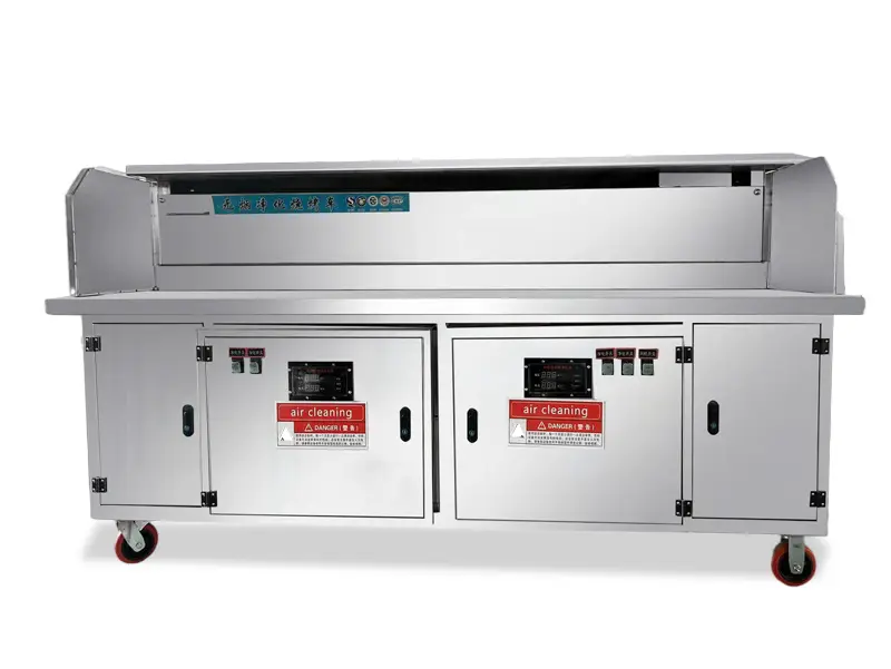 Smokeless purification barbecue truck Smokeless purification barbecue truck