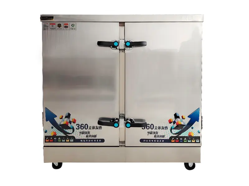 Economy Timing and Temperature Steamer Cabinet