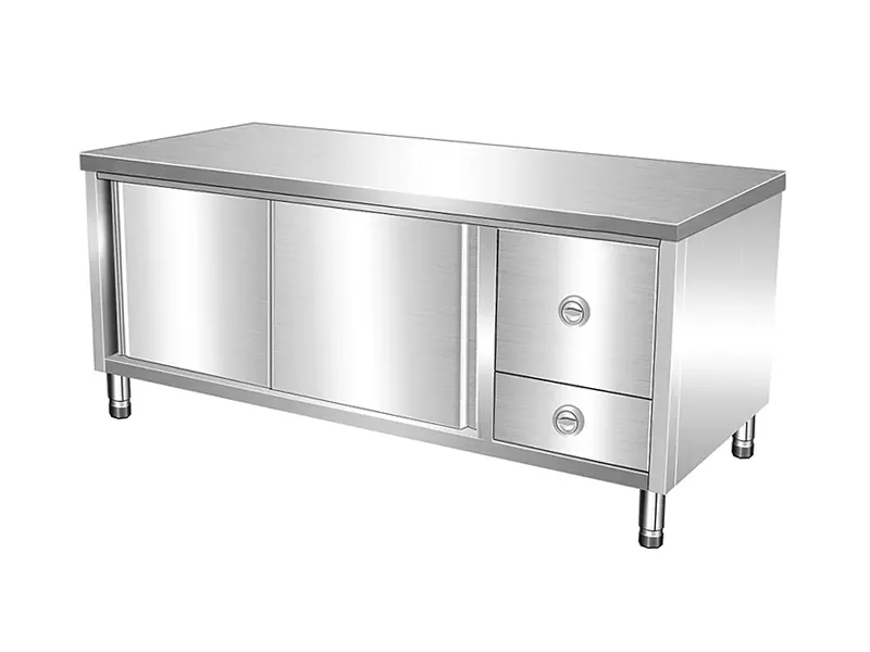 Cabinet workbench with drawers