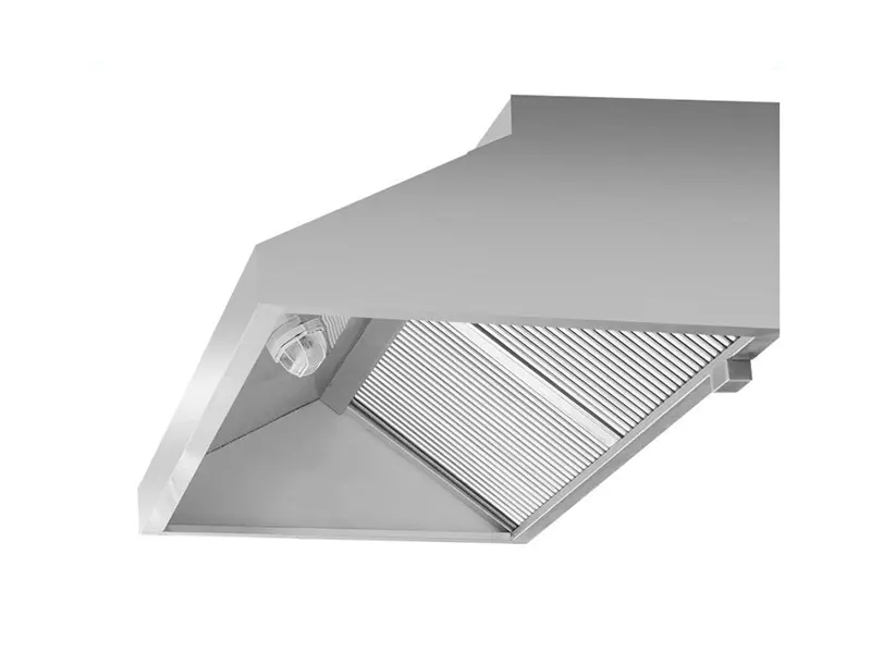 Stainless steel fume hood