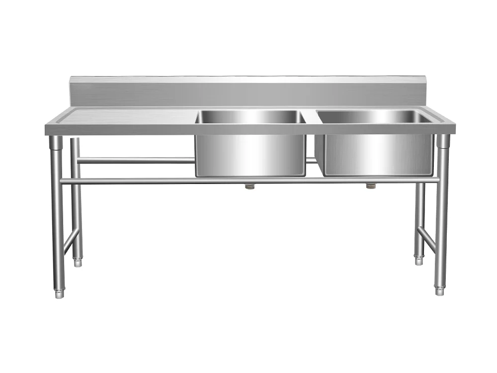 Double sink pool Double sink pool