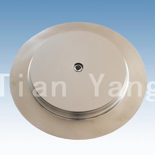 Light-controlled ceramic tube shell