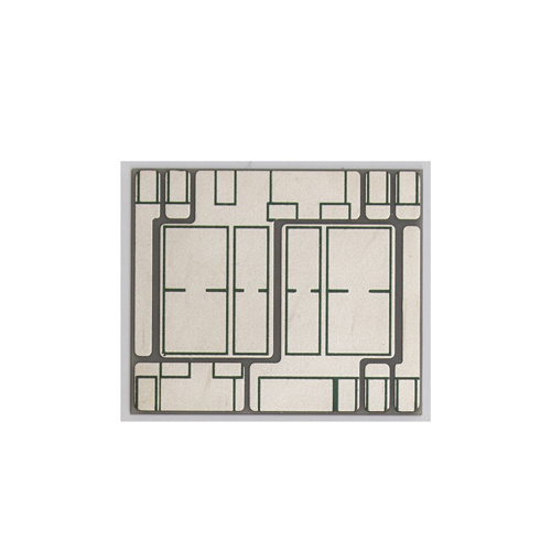 Aluminum nitride ceramic copper clad laminate