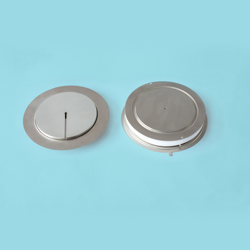 Light-controlled ceramic tube shell
