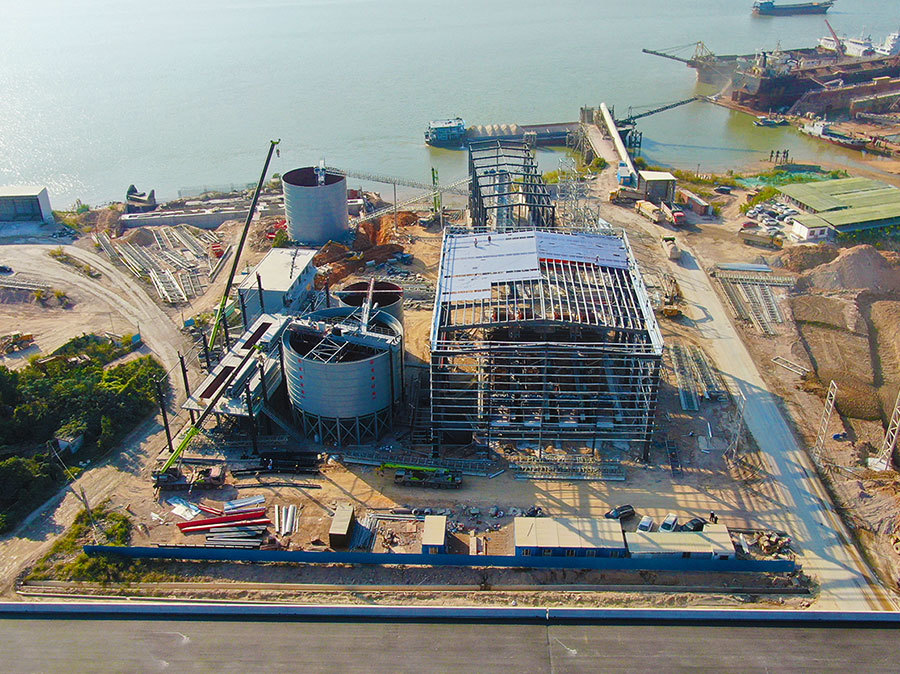 River sand washing production line River sand washing production line