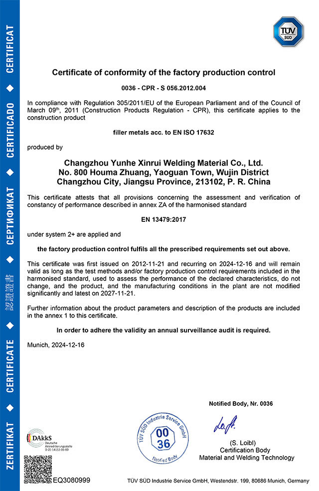Cert 13479