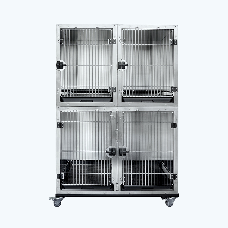 Right Angle Dog Cage