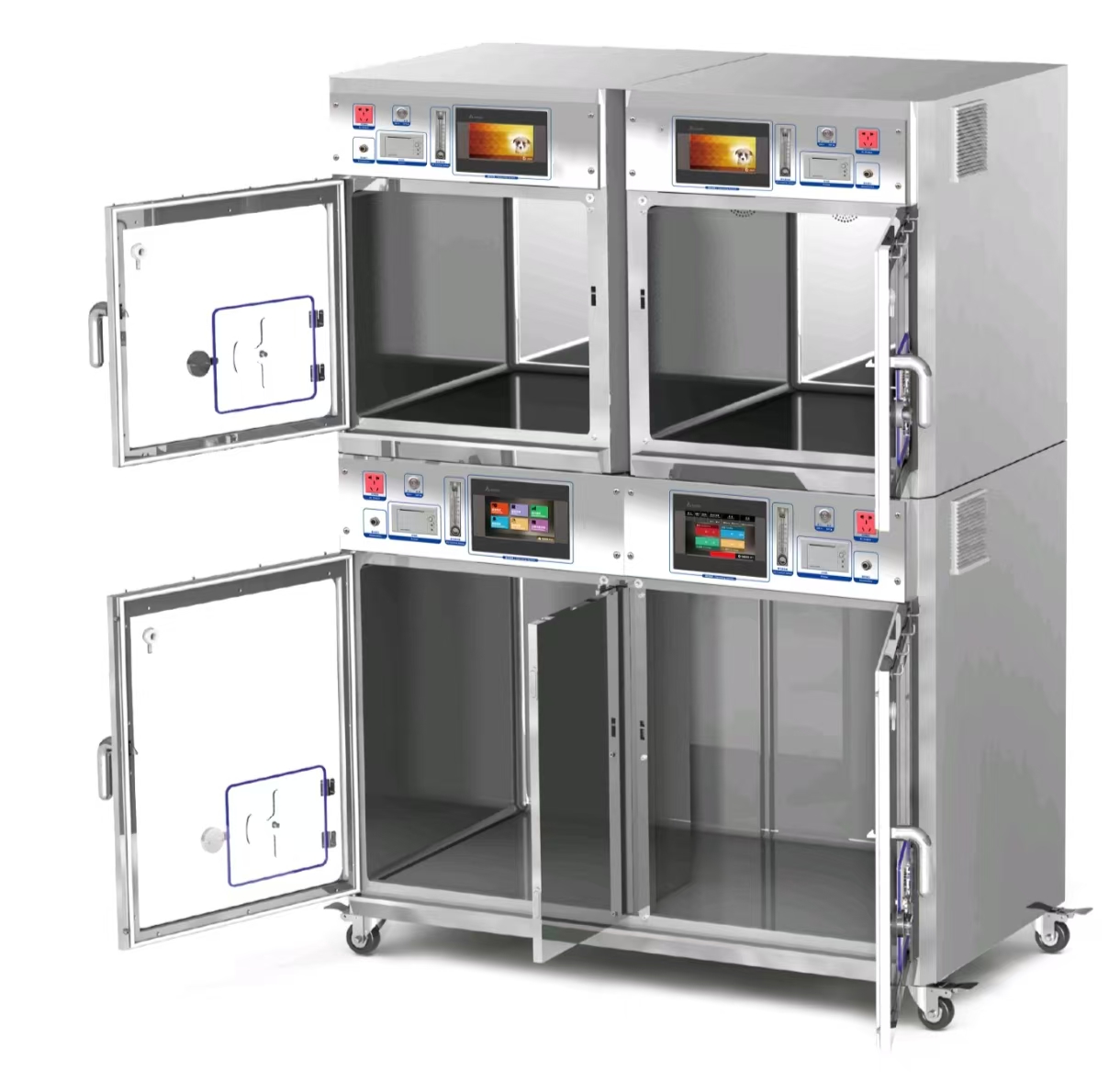 Multi-funcitinal ICU Pet Cage
