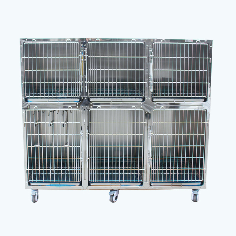 Six Grid Dog Cage