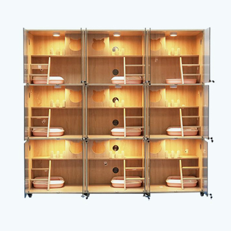 Wooden Cat Cage