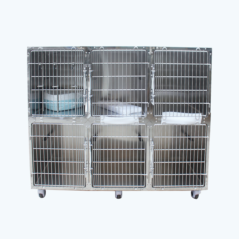 Six Grid Dog Cage