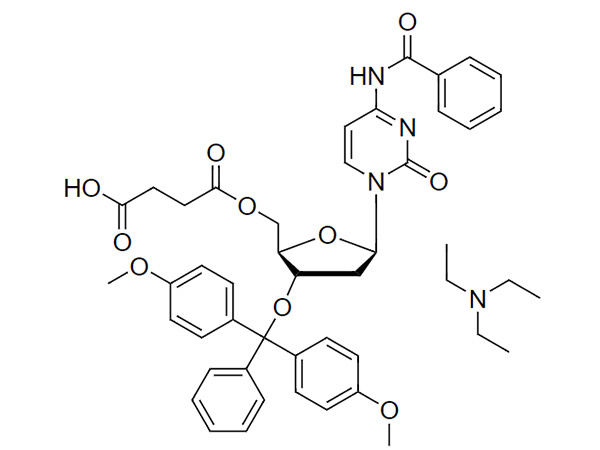 N4-Bz-3'-DMT-2'-dC-5'-succinate, TEA salt