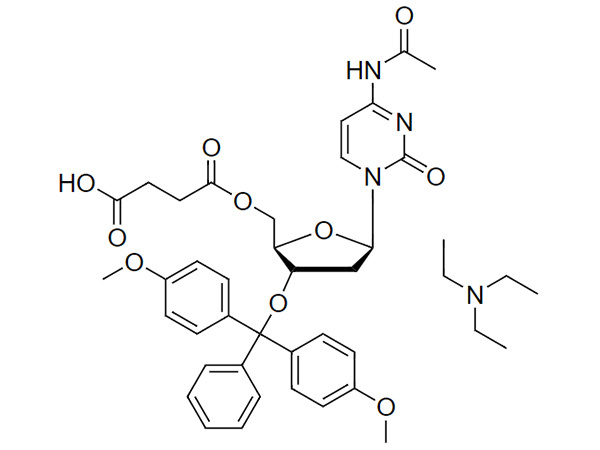 N4-Ac-3'-DMT-2'-dC-5'-succinate, TEA salt