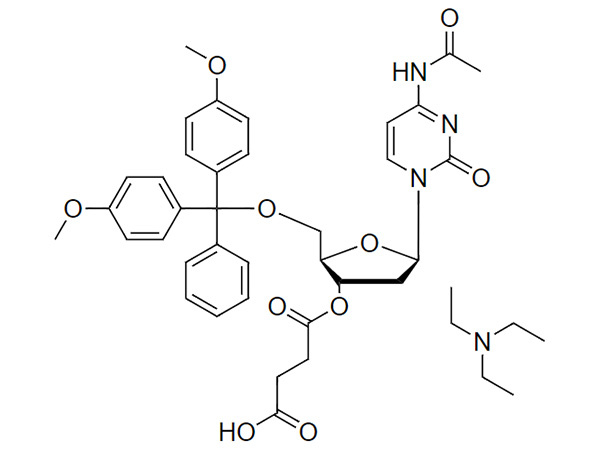 N4-Ac-DMT-2'-dC-3'-succinate, TEA salt