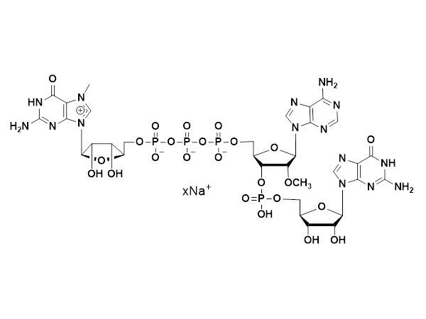 m7G(5')ppp(5')(2'-OMeA)pG sodium salt